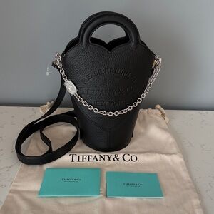 Tiffany & Co. Black Heart Crossbody Bag